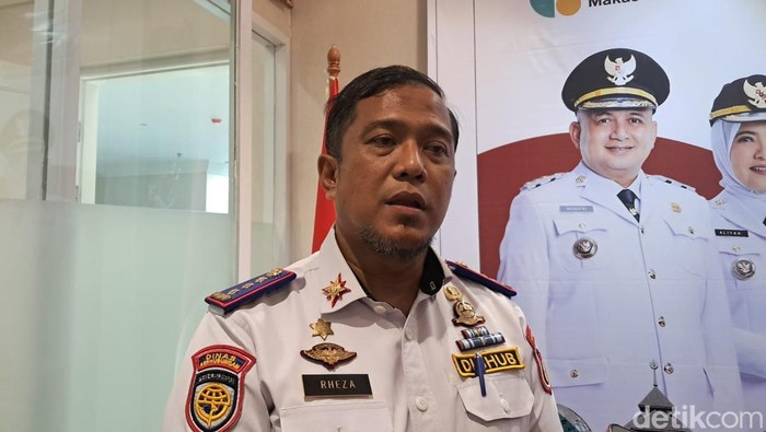Kepala Dishub Makassar M Rheza.