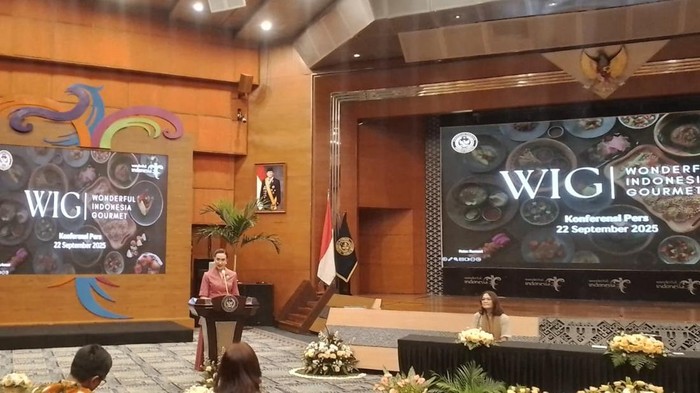 Konferensi pers program Kementerian Pariwisata Wonderful Indonesia Gourmet