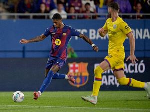 Barcelona vs Getafe: Rashford Dihukum Flick Dulu, Bikin Assist Kemudian
