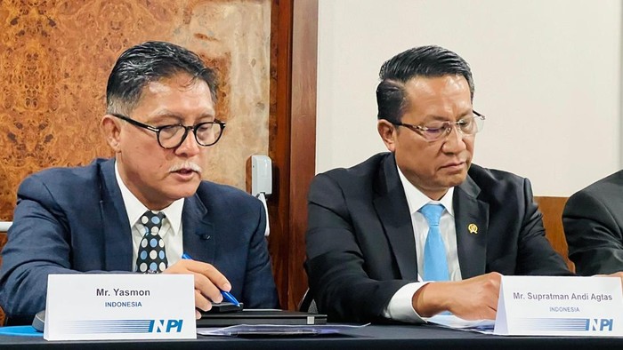 Menteri Hukum Supratman Andi Agtas
