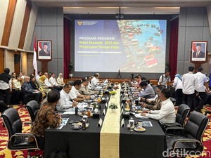 Menteri-menteri Prabowo Kumpul di Kantor Airlangga, Bahas Apa?