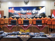 Perusakan Kantor Polisi di Malang, 21 Tersangka-6 Masih Anak