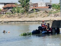 Pencarian 2 Orang Tenggelam saat Mancing di Sungai