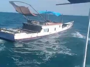 Video: Heboh Kapal Nelayan Berlayar Tanpa Awak di Pulau Balang Caddi