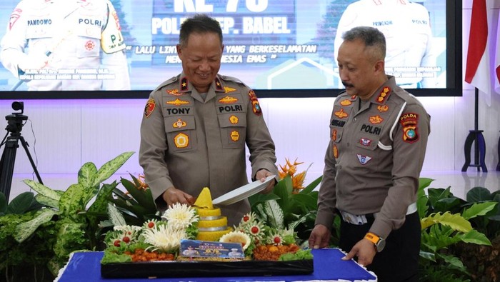 Polda Babel Rayakan HUT Polantas ke-70