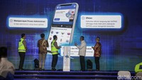 Acara dilanjutkan dengan pemutaran video peluncuran Digital Korlantas.