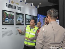 Potret Kapolri Hadiri Syukuran Hari Lalu Lintas Bhayangkara