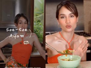 Soto Sehat! Cinta Laura Bikin Shodow Pakai Madu dan Bayam