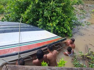 Speedboat SB New Malinau Express Terbalik di Perairan Tana Tidung