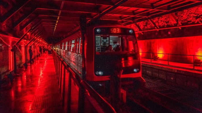 Stasiun Hantu Gaudi Barcelona