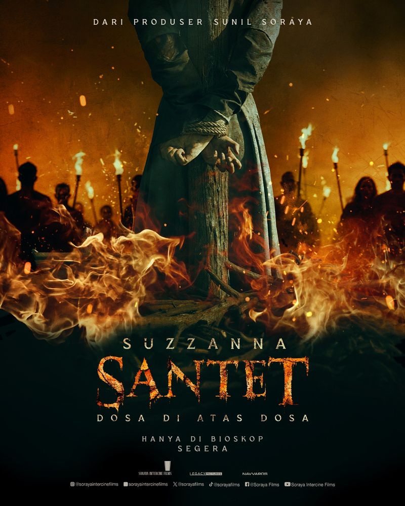 Poster film Suzzanna: Santet Dosa di Atas Dosa