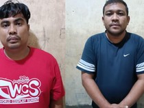 Tampang 2 Debt Collector Keroyok Wartawan di Labuhanbatu