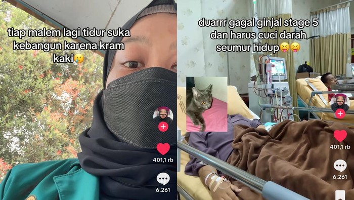 Perempuan 18 tahun domisili Sumedang terkena gagal ginjal stadium 5.