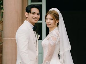 8 Foto Resepsi Pernikahan Cassandra Lee di Inggris, Simpel dan Intimate