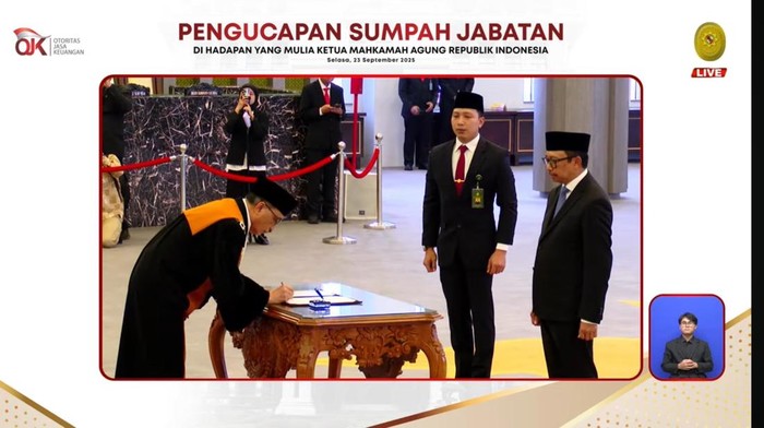 Deputi Gubernur BI Juda Agung Dilantik Jadi Anggota DK OJK Ex-officio
