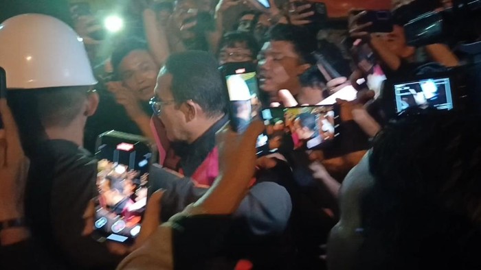 Direksi PT LEB usai ditetapkan tersangka oleh Kejati Lampung.