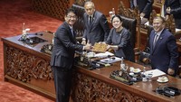 Dengan demikian, defisit anggaran diperkirakan sebesar Rp689,14 triliun. Defisit ini akan ditutup dengan pembiayaan yang bersumber dari utang maupun instrumen lainnya. ANTARA FOTO/Dhemas Reviyanto