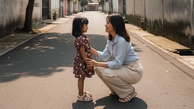 Foto Gemini AI Bertemu Masa Kecil