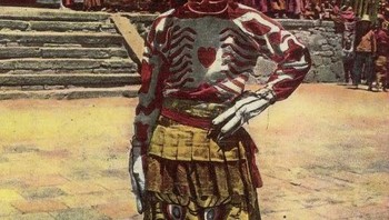 Penari Kerangka Tibet Foto: AOL