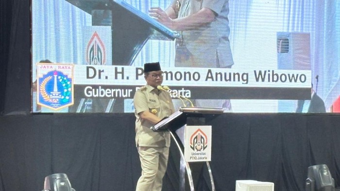 Gubernur DKI Jakarta Pramono Anung meresmikan Universitas PTIQ