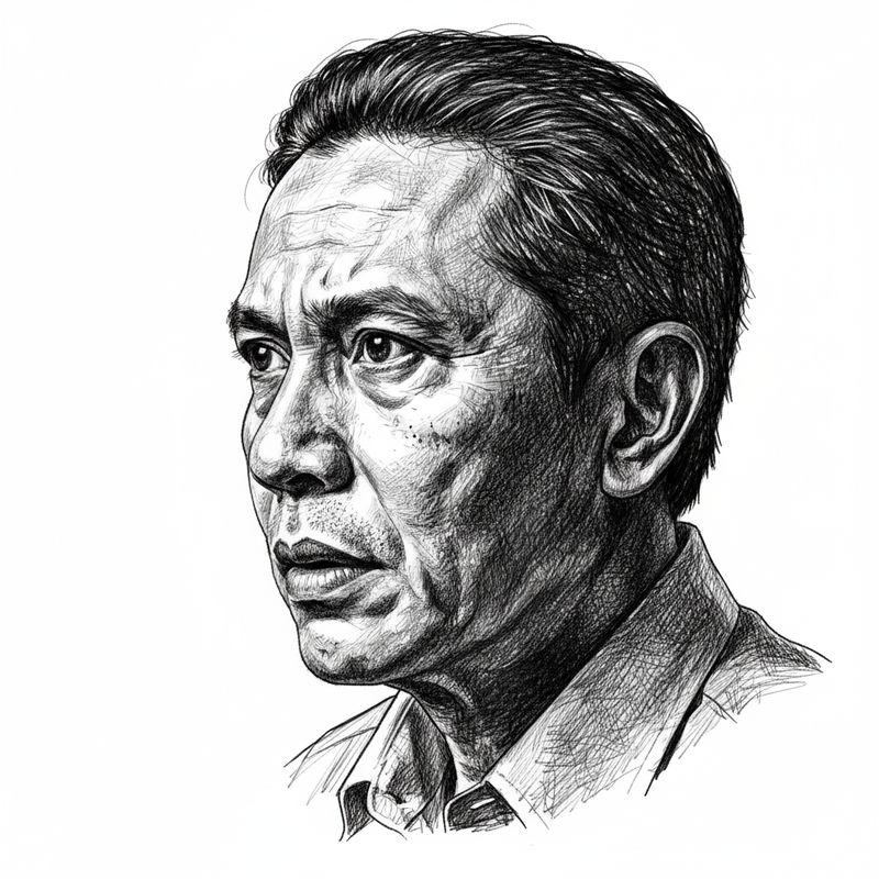 Ilustrasi sketsa hitam putih. (Seluruh gambar yang disajikan dalam artikel ini bukanlah visual asli, melainkan kreasi visual yang sepenuhnya dihasilkan oleh kecerdasan buatan Gemini AI).