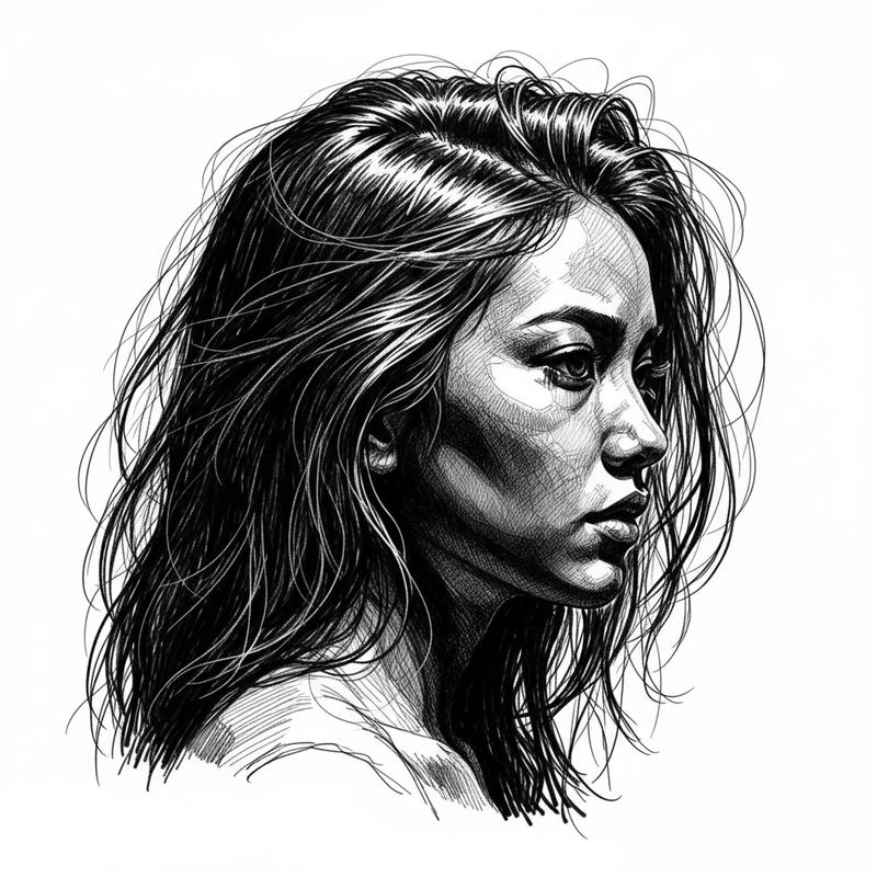 Ilustrasi sketsa hitam putih. (Seluruh gambar yang disajikan dalam artikel ini bukanlah visual asli, melainkan kreasi visual yang sepenuhnya dihasilkan oleh kecerdasan buatan Gemini AI).