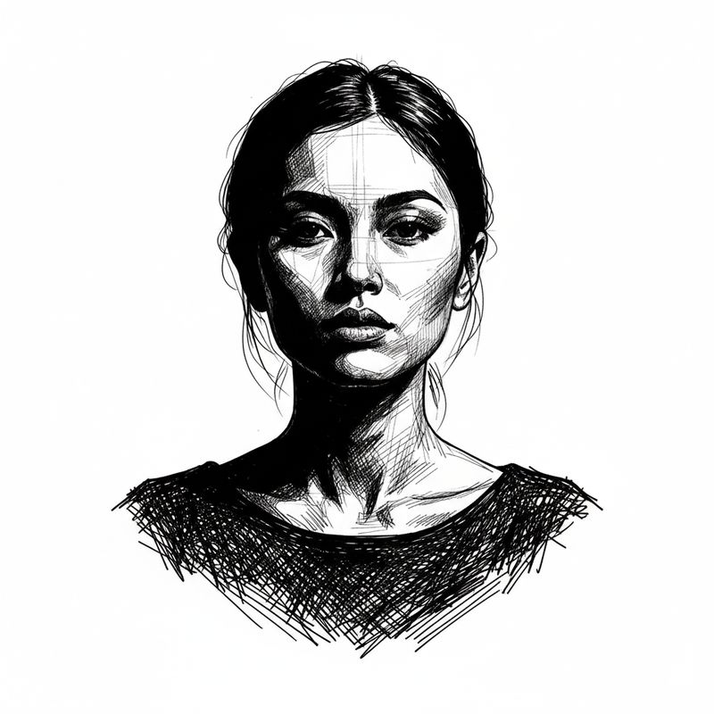 Ilustrasi sketsa hitam putih. (Seluruh gambar yang disajikan dalam artikel ini bukanlah visual asli, melainkan kreasi visual yang sepenuhnya dihasilkan oleh kecerdasan buatan Gemini AI).