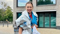 Mulailah aku daftar untuk ikut undian marathon Berlin, pertama kali di tahun 2022 tidak beruntung, 2023 telat, terlewat beberapa hari untuk mendaftar 2024 (pendaftaran untuk Marathon 2025) tadinya juga belum beruntung, katanya. Foto: Instagram @irawbw