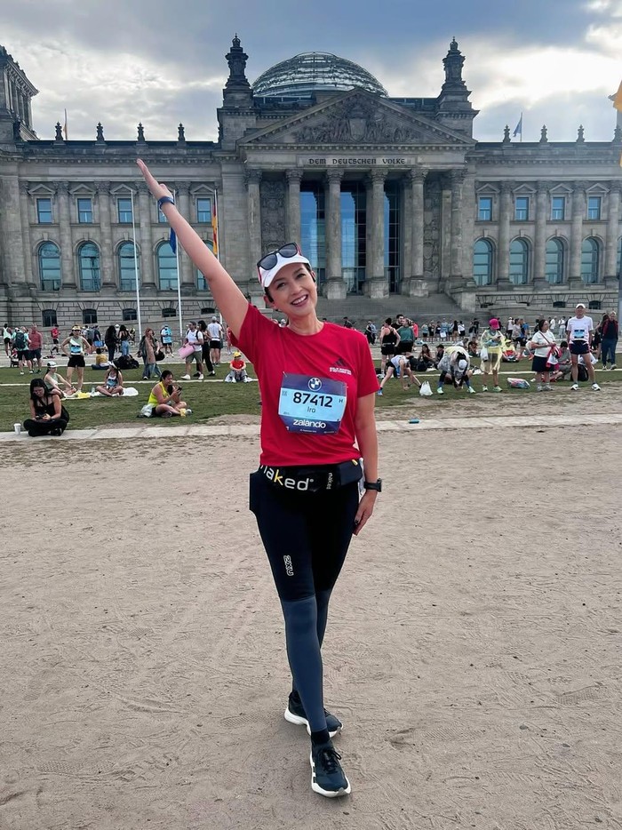 Ira Wibowo finish Berlin Marathon 2025.
