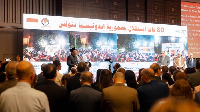 KBRI Tunis Gelar Resepsi 65 Tahun Diplomasi Indonesia-Tunisia