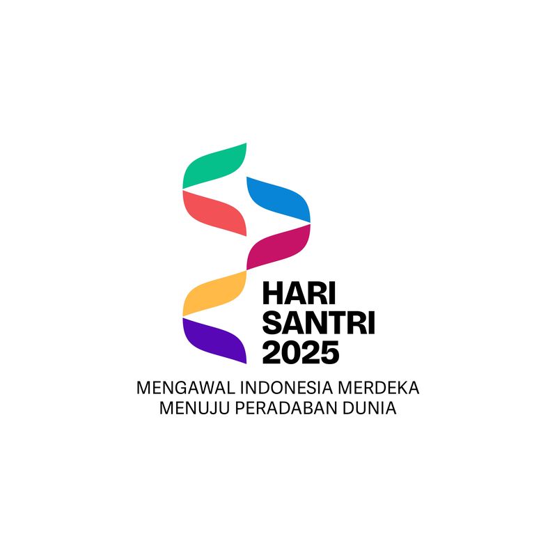 Logo Hari Santri 2025