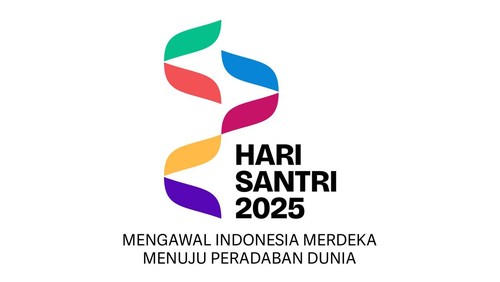 Logo Hari Santri 2025
