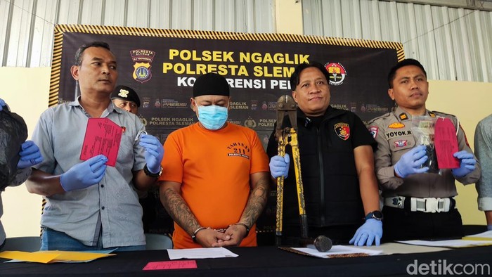 Maling tabung gas elpiji beraksi gasak 337 tabung gas di Sleman, Selasa (23/9/2025).