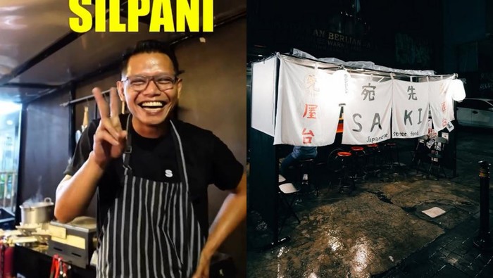 Mantan chef jualan ramen kaki lima