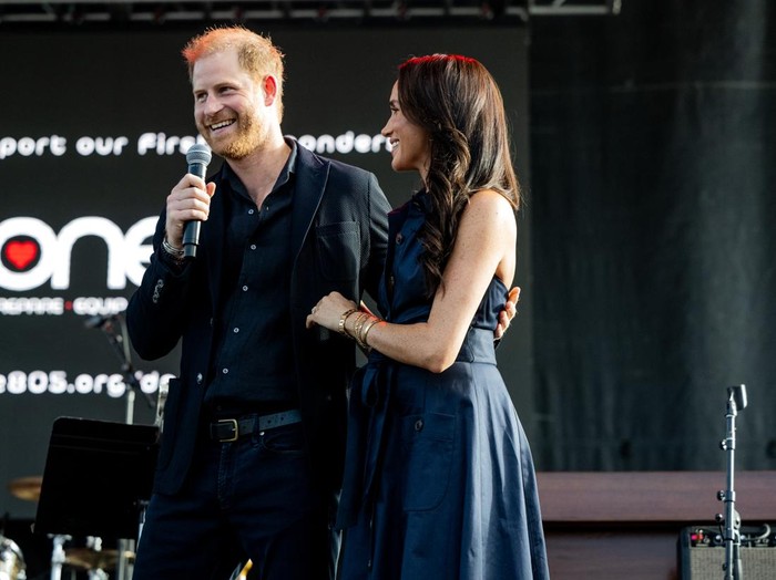 Meghan Markle CARPINTERIA, CALIFORNIA - SEPTEMBER 20: Meghan Markle, Duchess of Sussex, attends the One805LIVE! 2025 concert benefiting first responders on September 20, 2025 in Carpinteria, California. (Photo by Scott Dudelson/Getty Images for ABA)