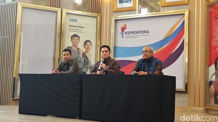Menpora Erick Thohir, Wamenpora Taufik Hidayat