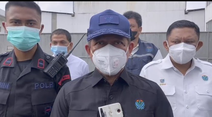 Menteri Lingkungan Hidup Hanif Faisol Nurofiq (M Iqbal/detikcom)