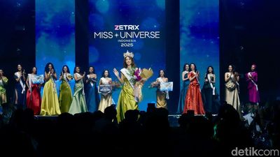 Foto: Pesona Sanly Liu, Pemenang Miss Universe Indonesia 2025