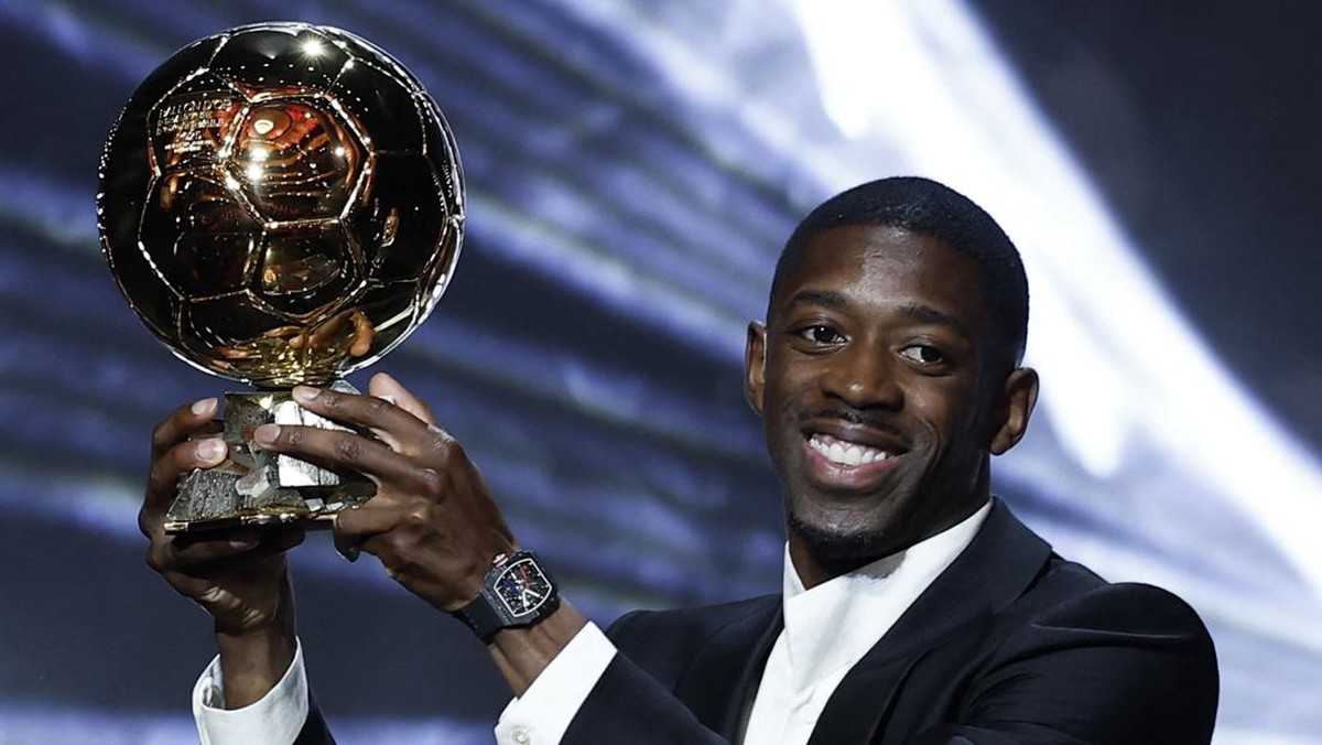 Ousmane Dembele meraih Ballon dOr 2025 (Foto: REUTERS/Benoit Tessier)