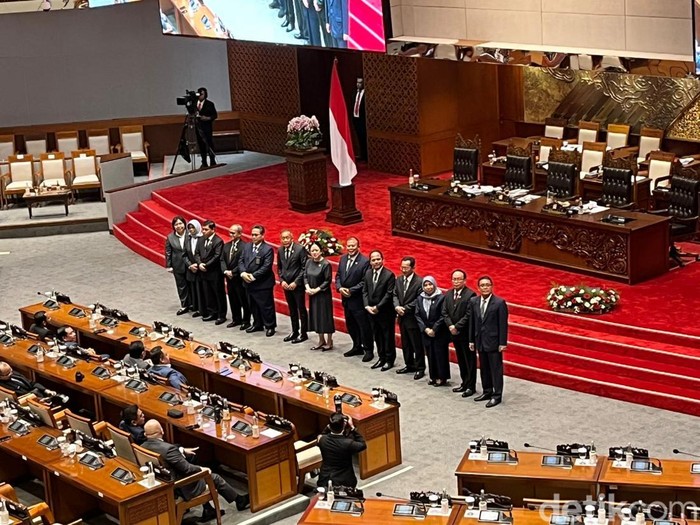 Paripurna DPR RI, Selasa (23/9/2025), menyetujui 9 hakim agung dan 1 hakim ad hoc HAM di Mahkamah Agung (MA).