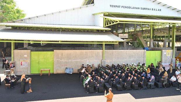 Pelantikan Sekda Banyuwangi di area TPS