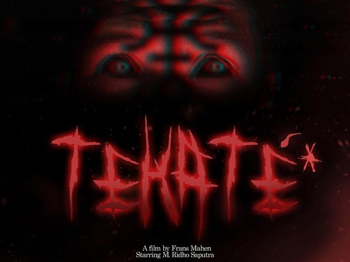 Poster film Tekate, film pendek bergenre horor karya mahasiswa Vokasi UI yang berhasil menang penghargaan internasional.