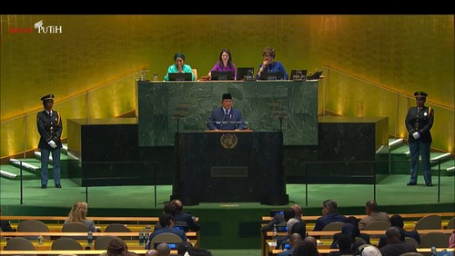 Prabowo di sidang majelis umum PBB