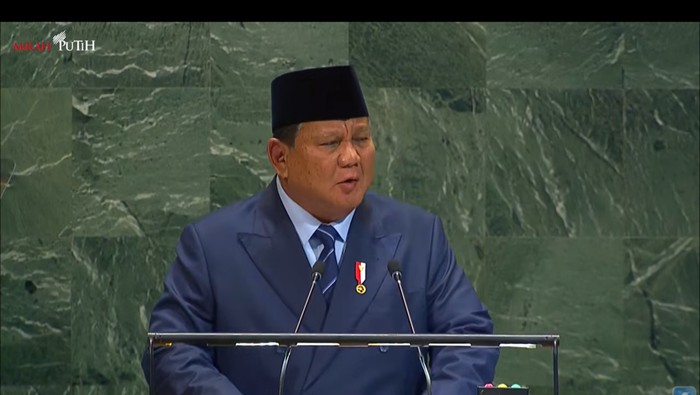 Prabowo di sidang majelis umum PBB