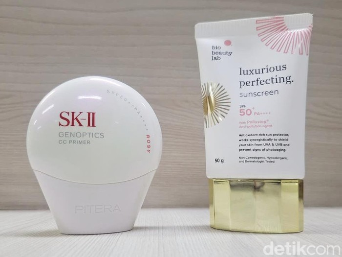 Review Primer Sunscreen dari SK-II dan Bio Beauty Lab.