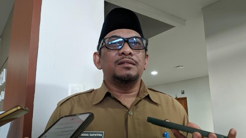 Sekretaris DPRD NTB, Hendra Saputra, Selasa (23/9/2025). (Ahmad Viqi/detikBali)