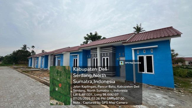 Warga Deli Serdang, Cek Nih Daftar Rumah Tipe 36 Harga Rp 166 Juta