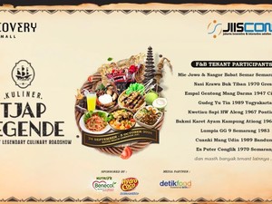 Hadirkan 150 Menu Nusantara, Festival Kuliner Tjap Legende Digelar di Bali
