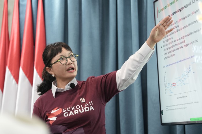 Wakil Menteri Pendidikan Tinggi Sains dan Teknologi Stella Christie