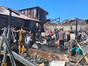 Kesaksian Ibu Bocah Korban Tewas Terjebak Kebakaran di Tamalate Makassar